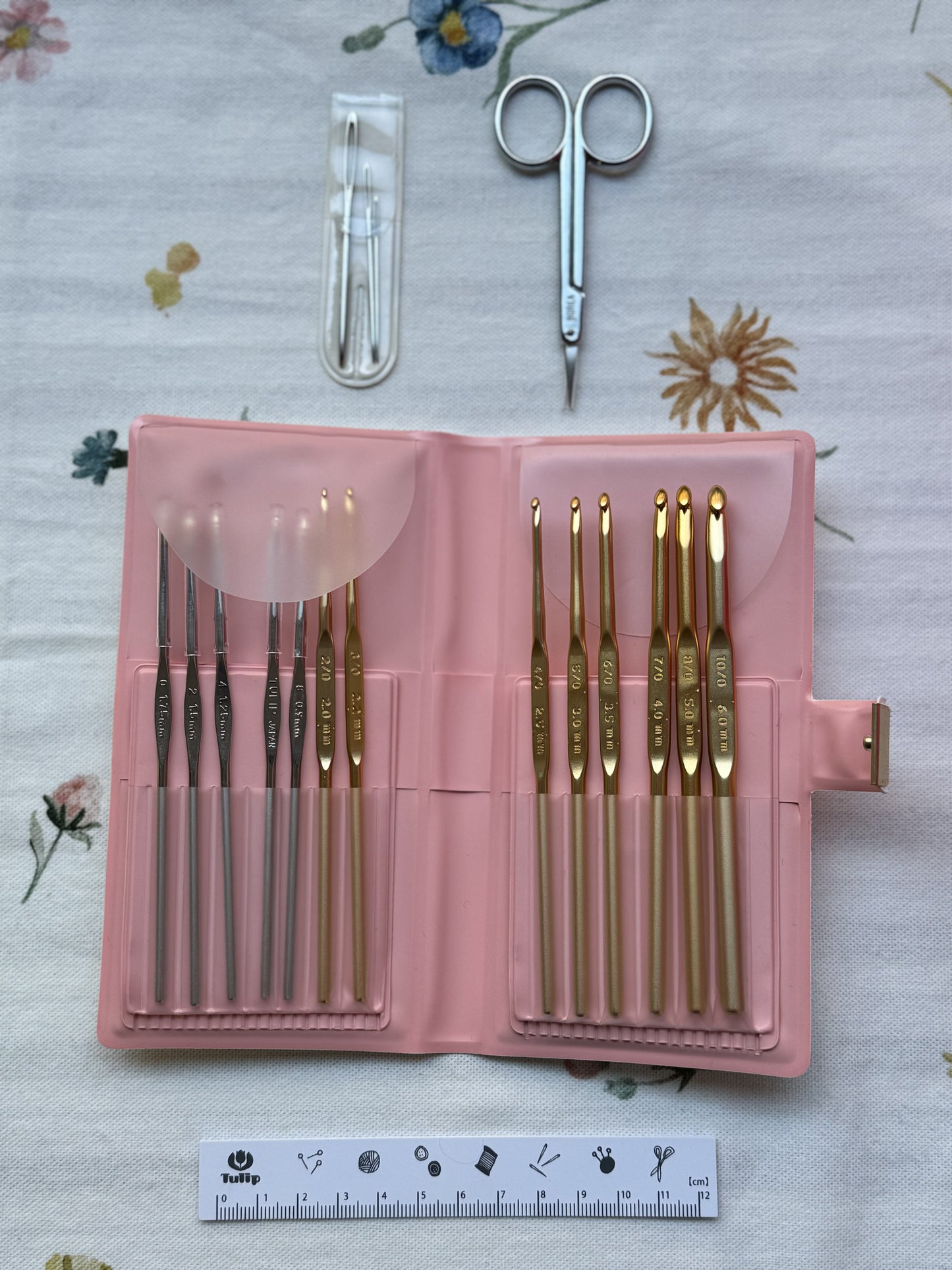 Estuche ganchillos Tulip
