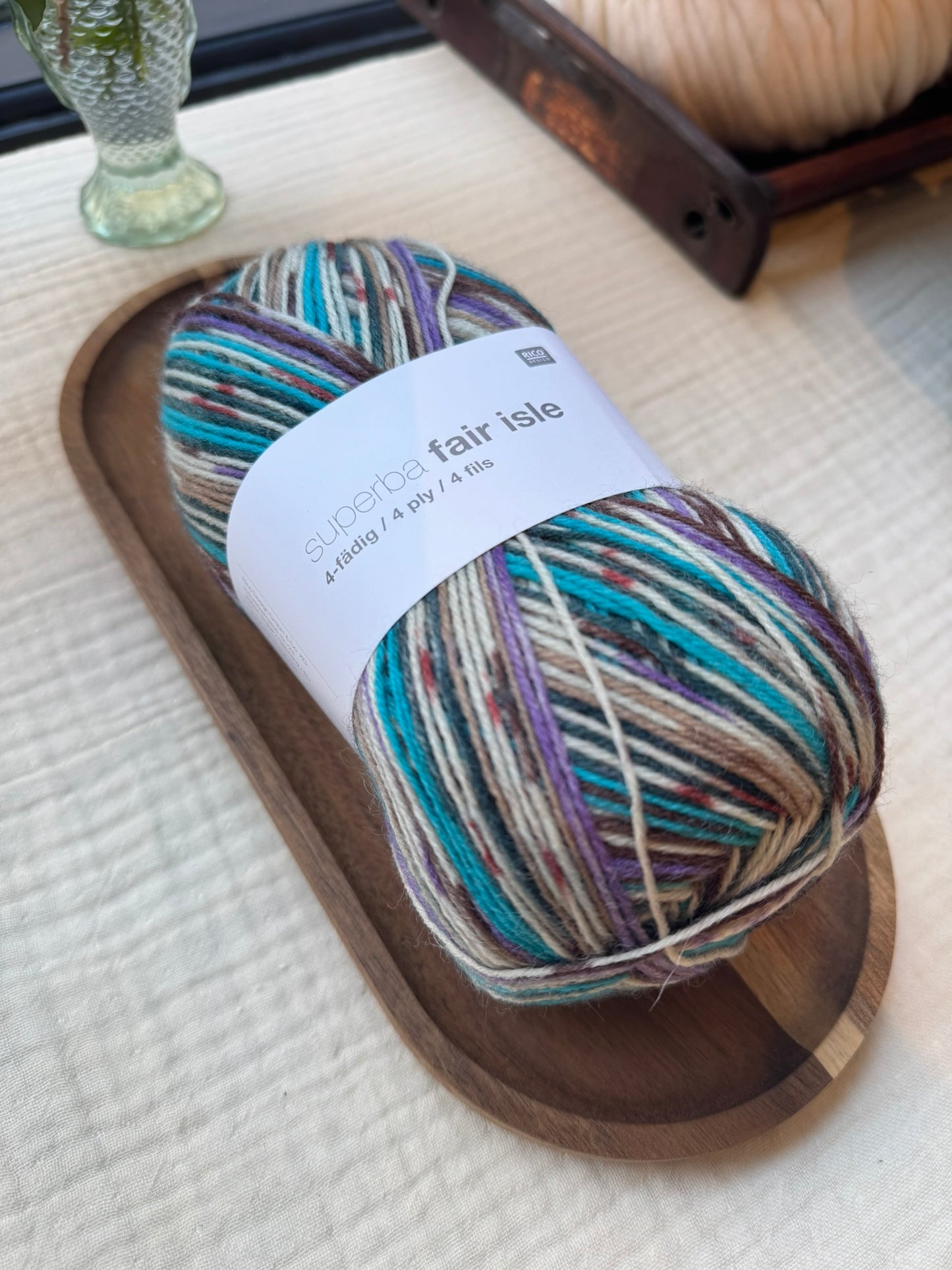 Rico Design Socks Superba Fair Isle