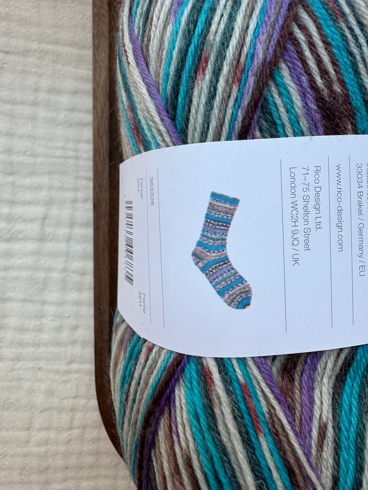 Rico Design Socks Superba Fair Isle