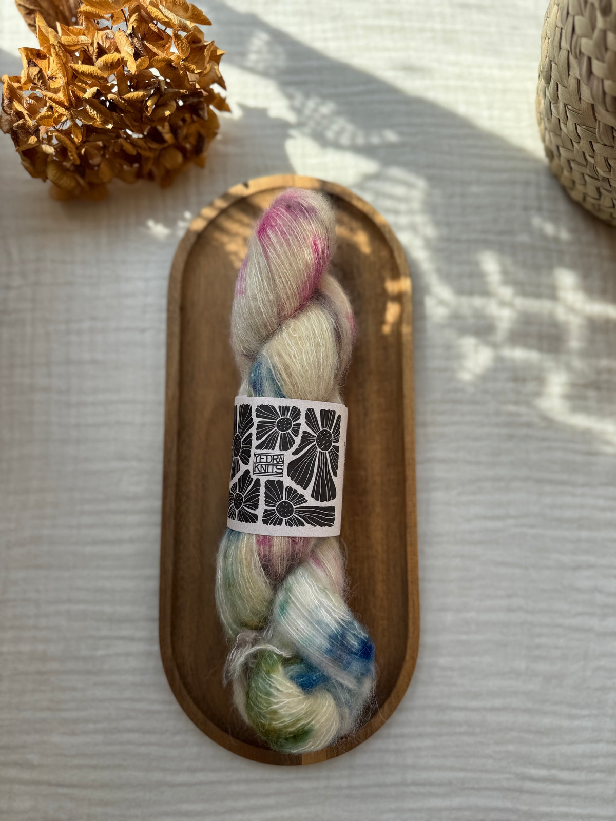 Alea. Baby alpaca, seda y merino, de Yedraknits.