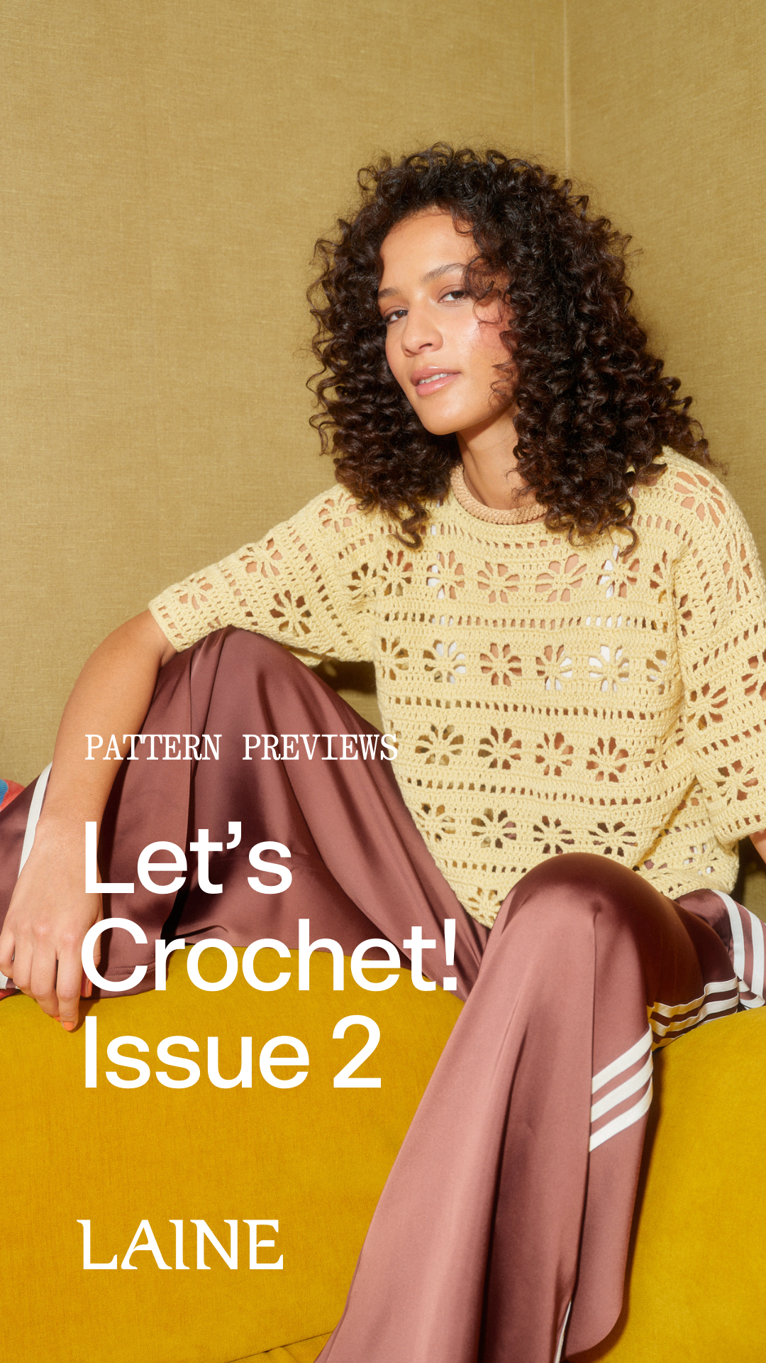 Let’s Crochet! Número 2 Laine magazine
