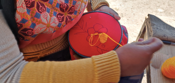 Taller de Bordados Mexicanos, con Chee’ Cultural