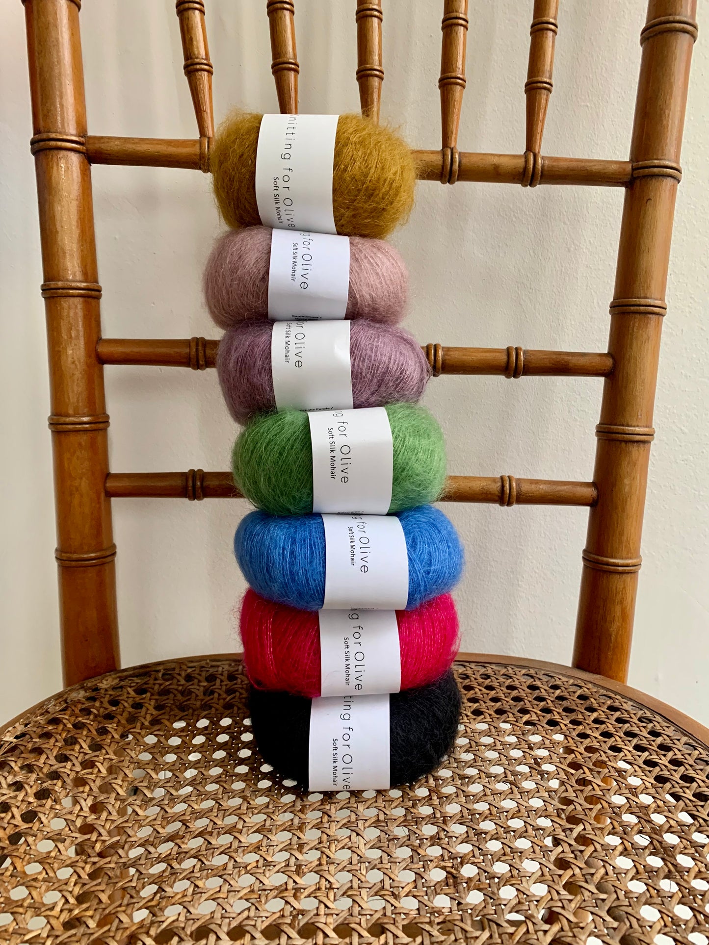 Knitting for Olive Soft Silk Mohair