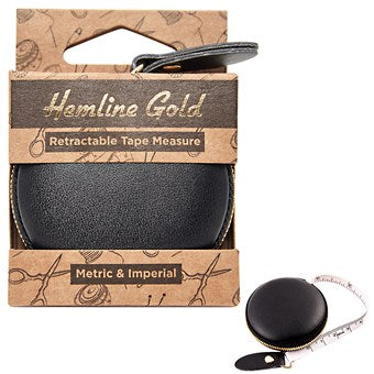Cinta métrica polipiel Hemline Gold