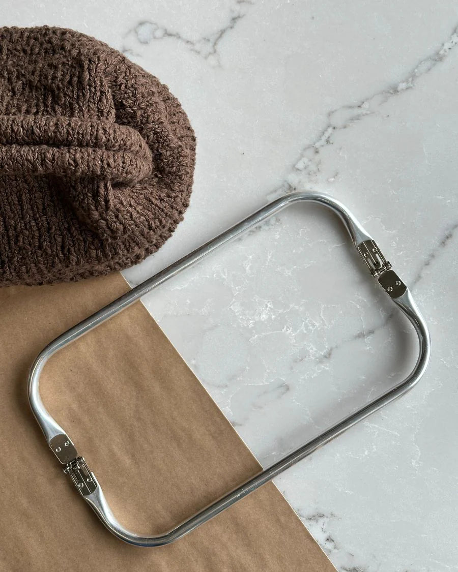 Boquilla de aluminio para bolso de mano, de PetiteKnit