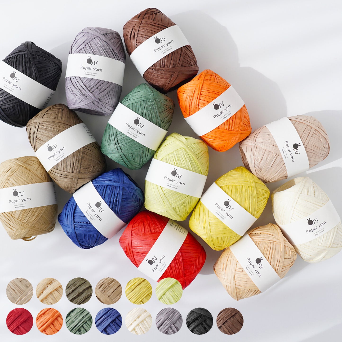Hilo de papel japonés Knit Worm