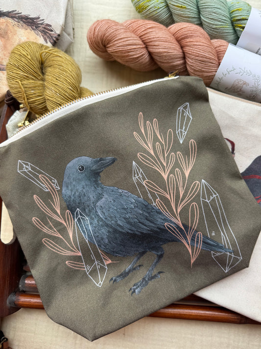 Bolsa de proyecto con cremallera de "The Blue Rabbit House"