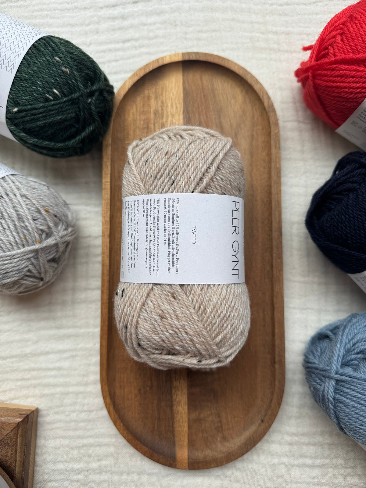 Peer Gynt tweed Sandnes Garn