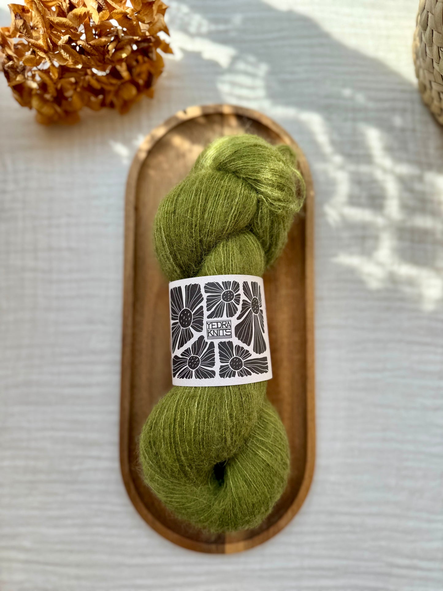 Alea. Baby alpaca, seda y merino, de Yedraknits.