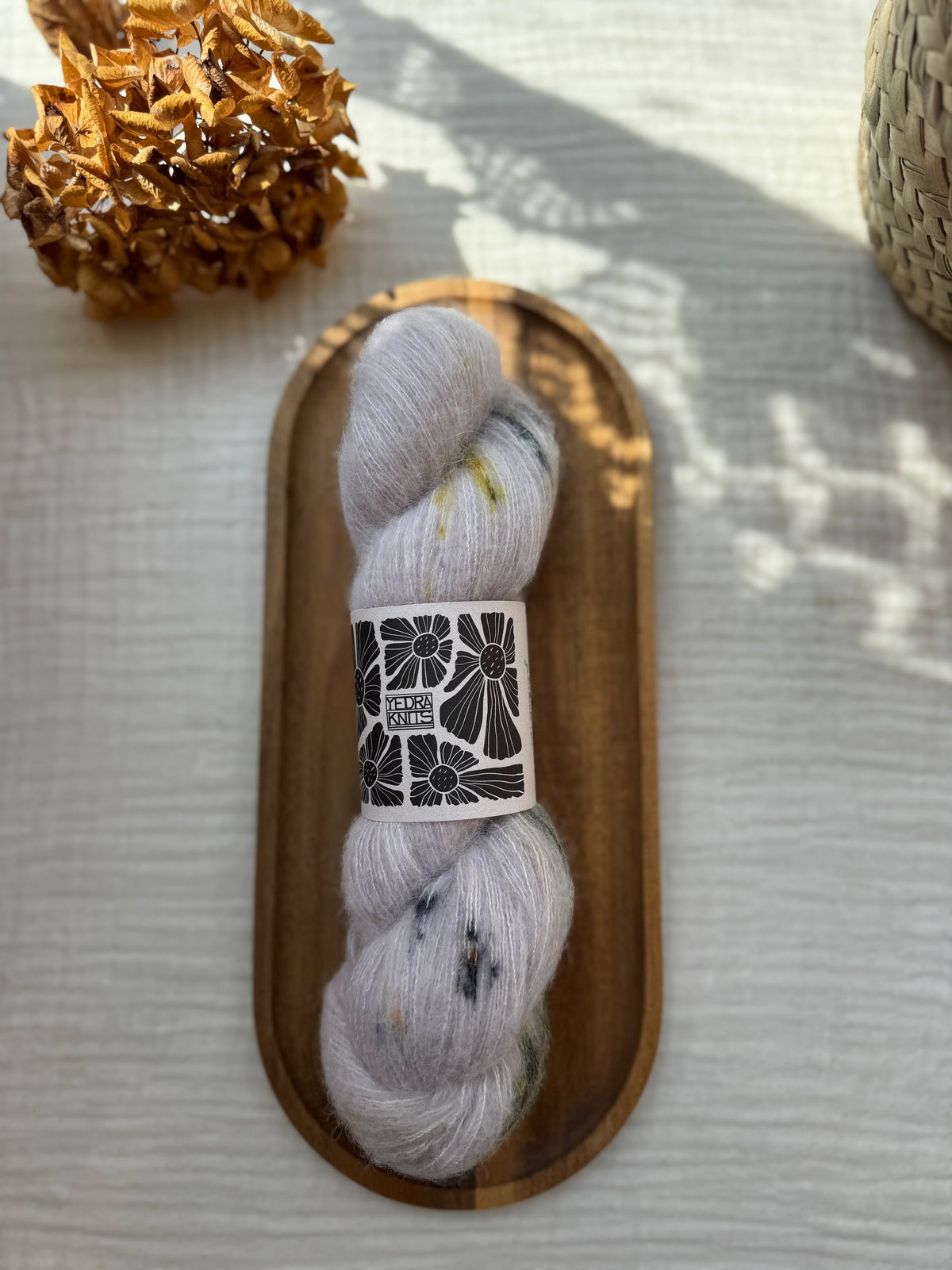 Alea. Baby alpaca, seda y merino, de Yedraknits.