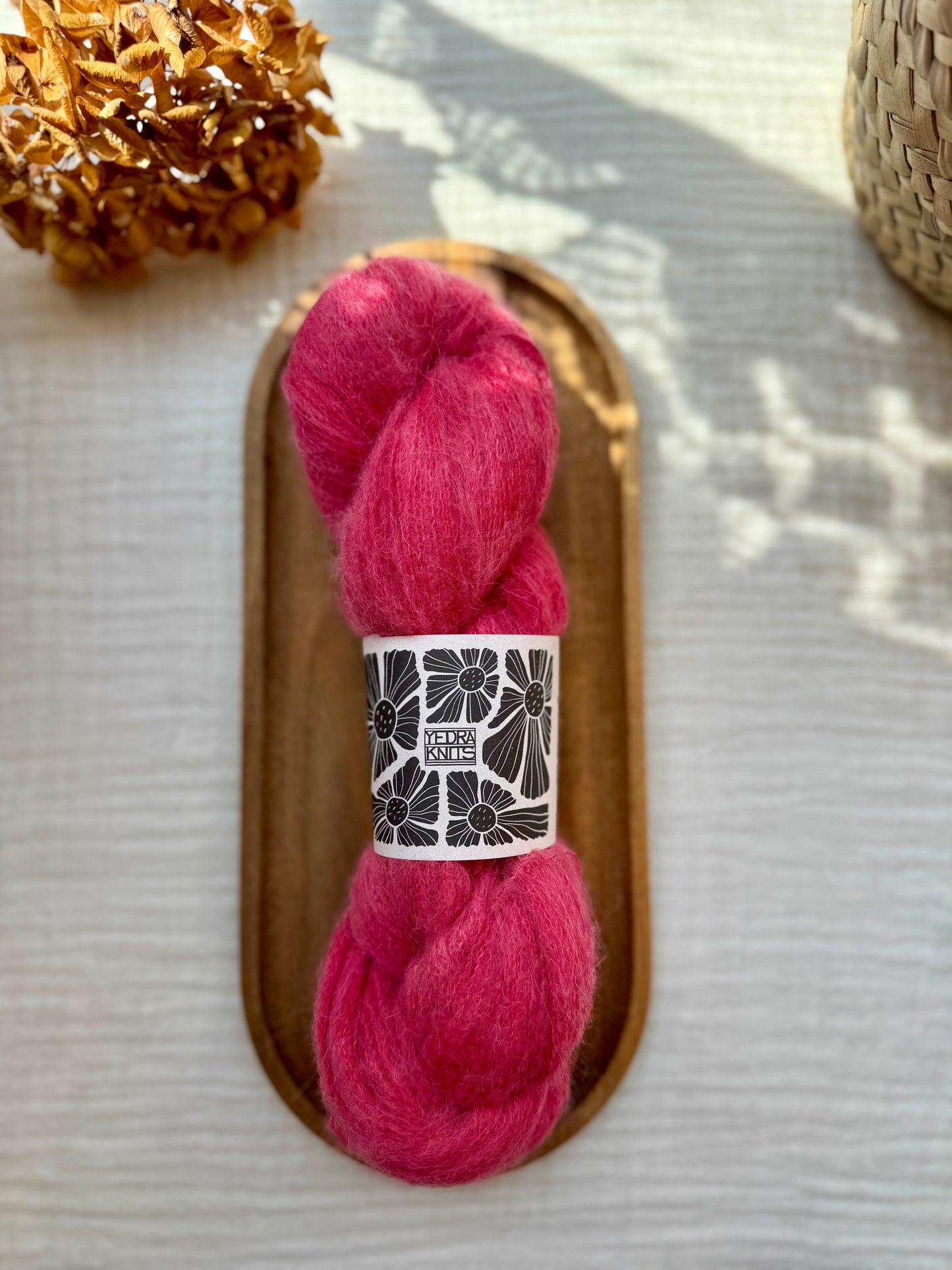Alea. Baby alpaca, seda y merino, de Yedraknits.