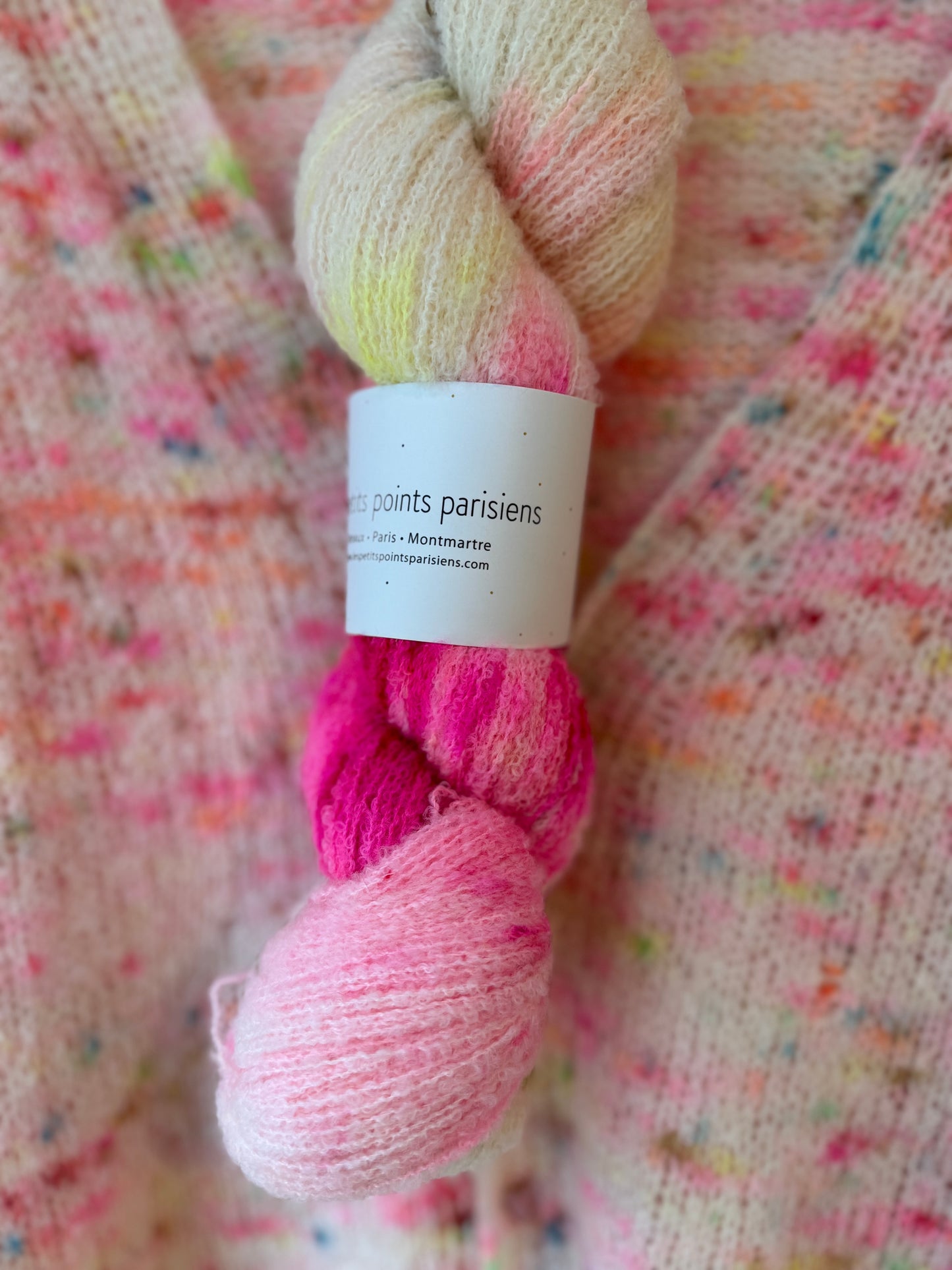 Merino bouclé Les Petits Points Parisiens
