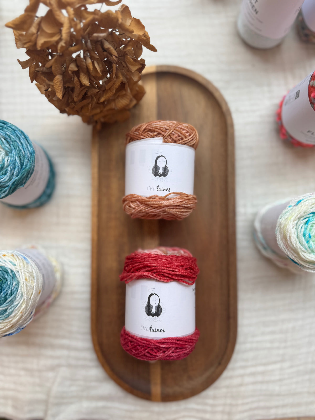 Laines (Vi)laines Gradient Yarnlings (mini madejas degradadas)