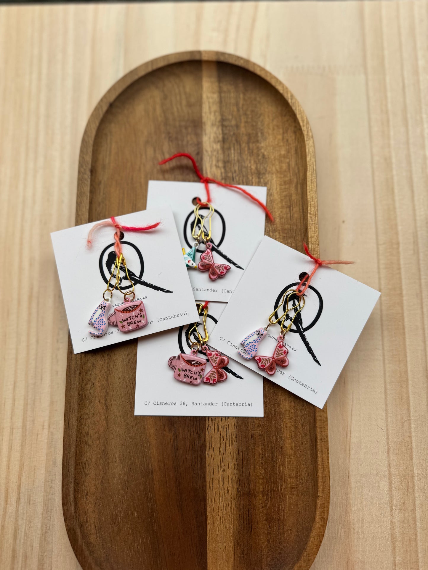 Marcadores de cerámica