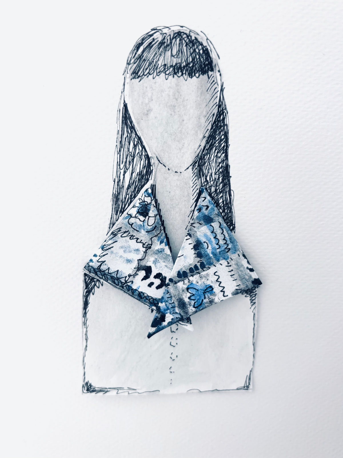 Kit Porcelaine Shawl · Kokon Bléu