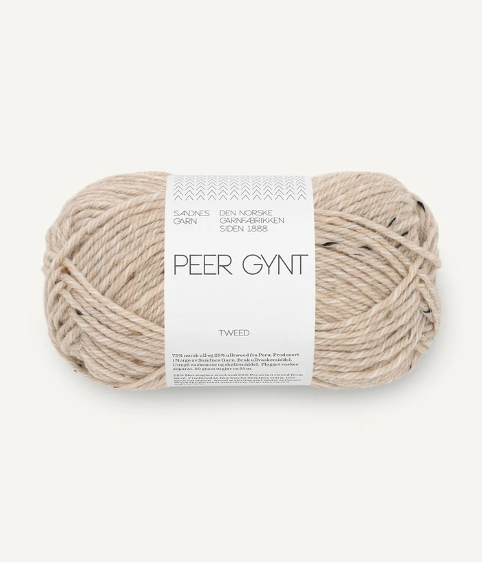 Peer Gynt tweed Sandnes Garn