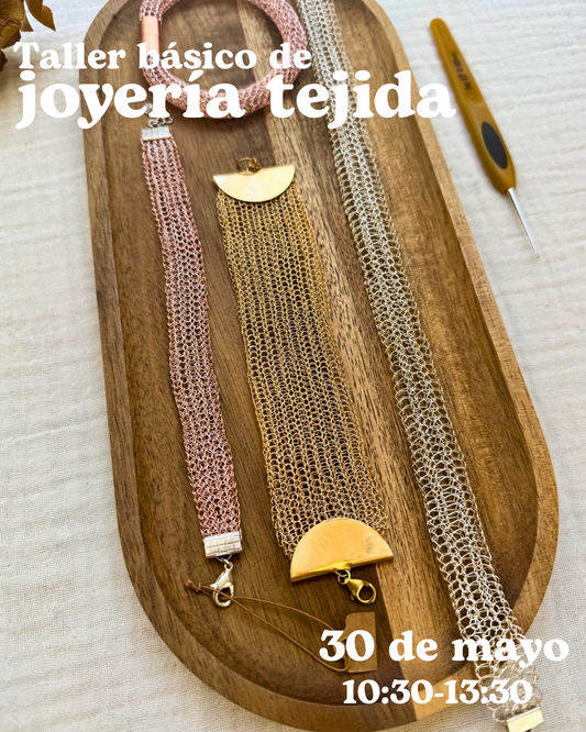 Taller básico de joyería tejida