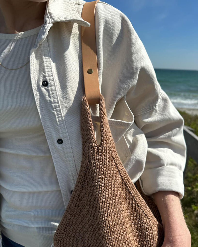 Asa de cuero para Terrazzo bag