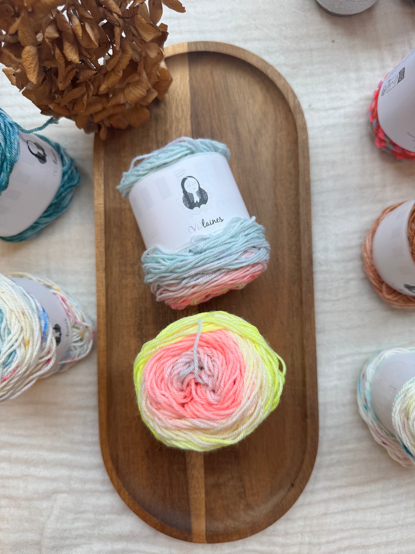 Laines (Vi)laines Gradient Yarnlings (mini madejas degradadas)