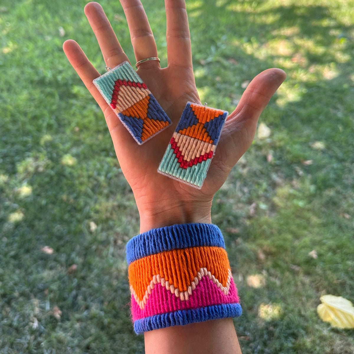 TALLER BORDADO BARGELLO con Chee’ Cultural